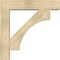 Ekena Millwork Westlake Block Rough Sawn Bracket w/ Offset Brace, Douglas Fir, 8"W x 38"D x 38"H BKT0806X38X38WTL05RDF - alternate 4